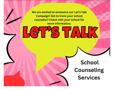  Let's Talk-Sessions with our NSES Guidance Counselors